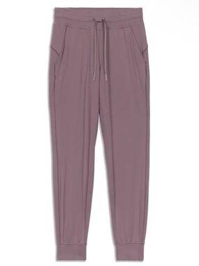 Mauve Drawstring Jogger Pants